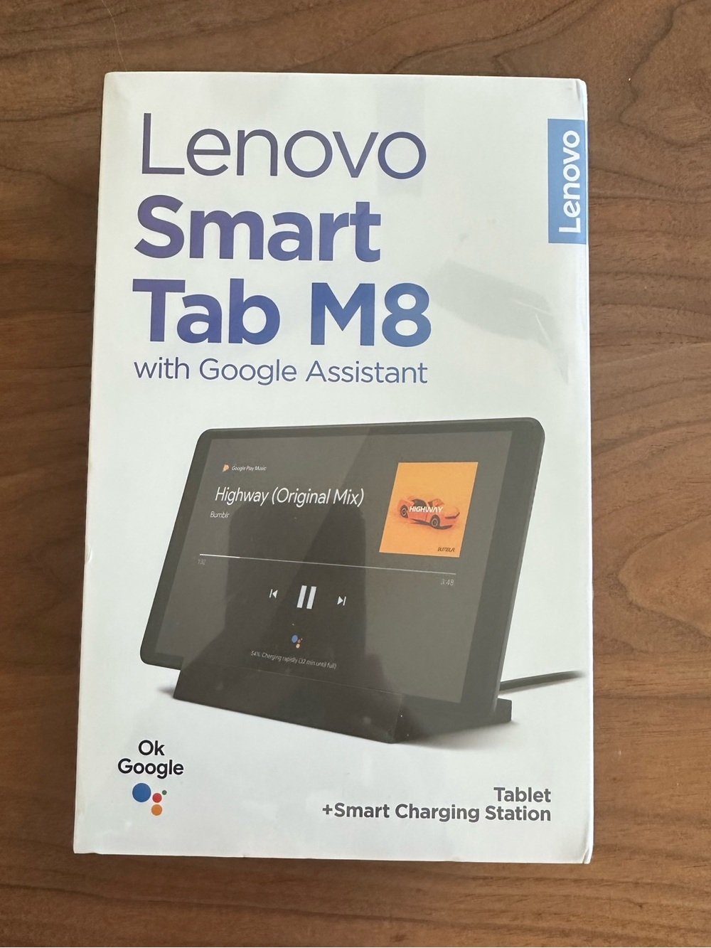 Lenovo Smart Tab M8 Tablet with Google Assistant - Black (unopened)